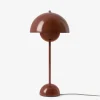&Tradition Flowerpot Table Lamp VP3 Red Brown