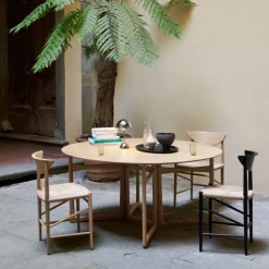 &Tradition HM3 Drawn Chair Oiled Oak