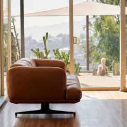 &Tradition Inland AV22 Sofa Cognac Læder