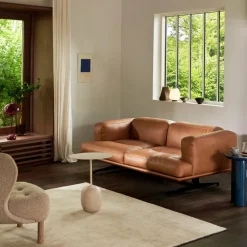 &Tradition Inland AV22 Sofa Cognac Læder