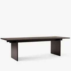 &Tradition ITA OS2 Dining Table Dark Stained Oak