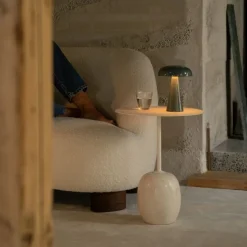 &Tradition LN9 Lato Bord Ivory White/Eg Ø50 cm