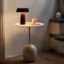 &Tradition LN8 Lato Bord Ivory White Ø40 cm