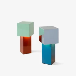 &Tradition Pivot ATD7 Bordlampe Blue/Silver