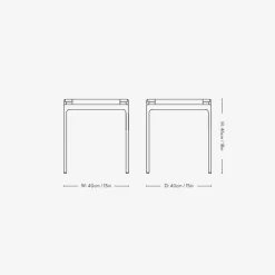 &Tradition Sett LN11 Smoked Cast Glass