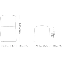&Tradition Thorvald SC100/101 Hynde Heritage Papyrus