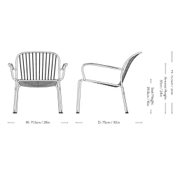 &Tradition Thorvald SC101 Loungestol Ivory