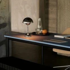 &Tradition TK4 Betty Bench Black Oak Black Webbing