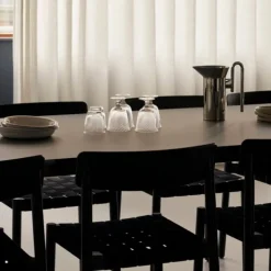 &Tradition TK1 Betty Chair Black Oak Black Webbing