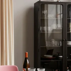 &Tradition Trace SC88 Double Cabinet Dark Stained Oak