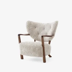 &Tradition Wulff ATD2 & ATD3 Moonlight Sheepskin Oiled Walnut