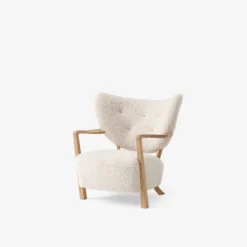 &Tradition Wulff ATD2 & ATD3 Moonlight Sheepskin Oiled Oak