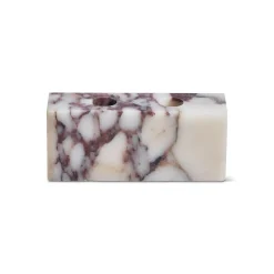 Wabi Sabi Nordic Epode Lysestage (2) Calacatta Violetta