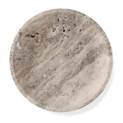 Wabi Sabi Nordic Hyben Skål Travertin Silver Small