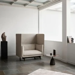 Wendelbo Coin Low Sidebord Mørk Brun Eg