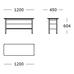 Wendelbo Collect Konsolbord