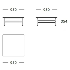 Wendelbo Collect Sofabord Medium