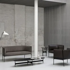 Wendelbo Floema Oval Sofabord Sort