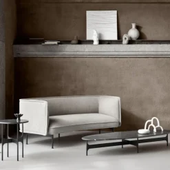 Wendelbo Floema Oval Sofabord Sort