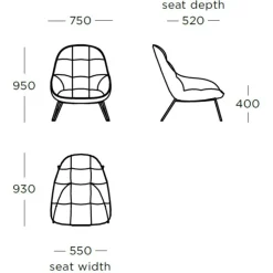 Wendelbo Mango Loungestol Remix Col. 143
