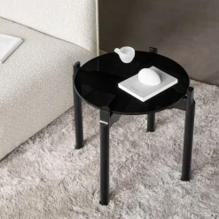 Wendelbo Notch Round Small Sofabord